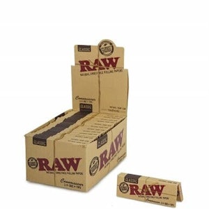 Raw - RAW Classic Connoisseur 1 1/4 Rolling Papers and Tips