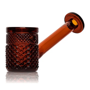West Coast Gifts - JANE WEST 5.5 " TWENTIES COLLECTION HAND PIPE-  AMBER