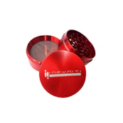 Infyniti 2.2" 4-Piece Red Aluminum Grinder