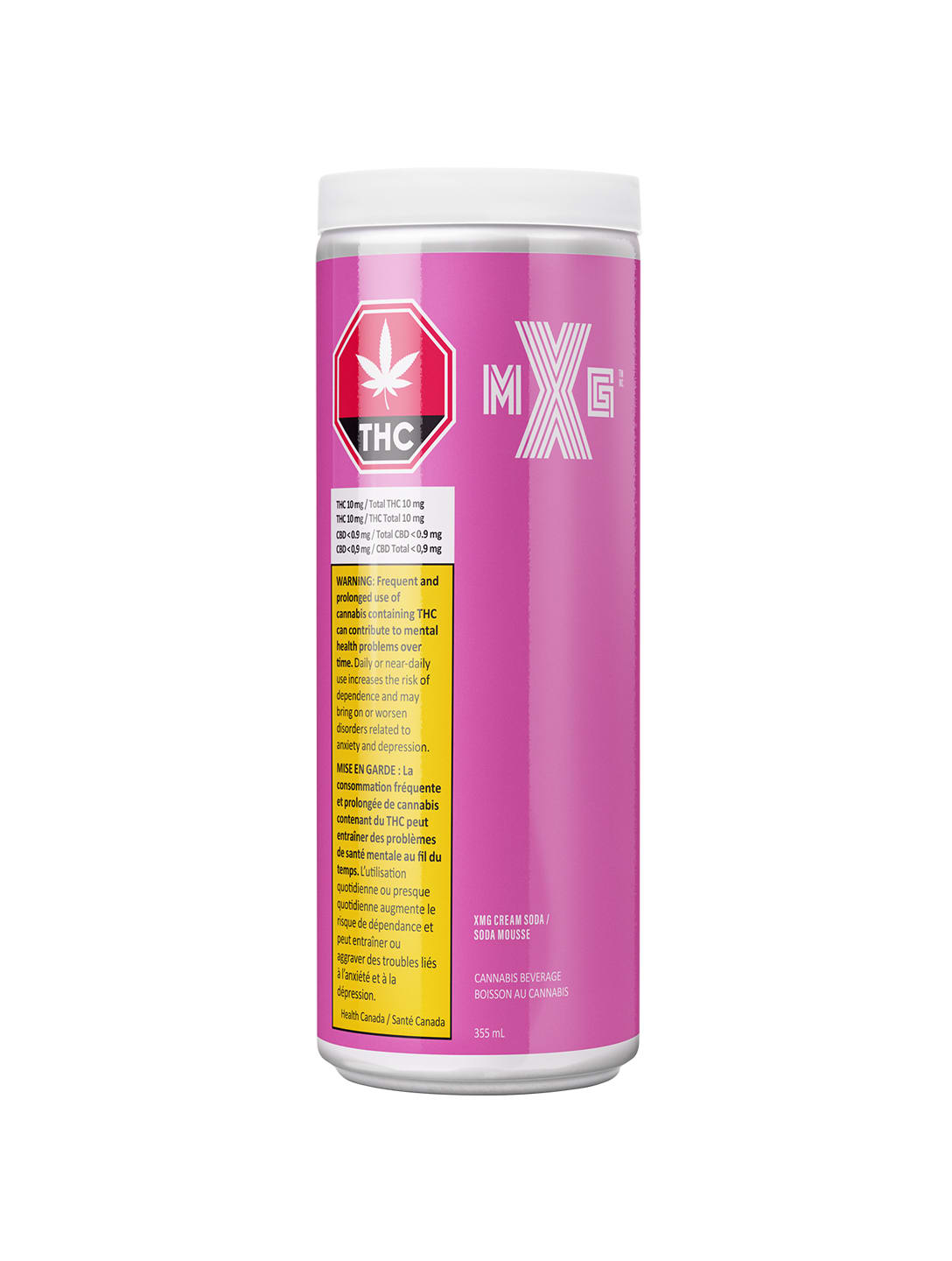 XMG Cream Soda 355ml