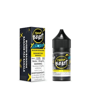 Accessories - Flavour Beast Salts Iced - Bussin Banana 30mL