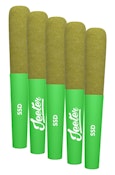 Baby Jeeter Infused Strawberry Sour Diesel | 5x0.5g