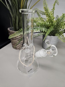 Tech Tubes - Tech Tubes - 10" 9mm Beaker Glass Bong - CLEAR