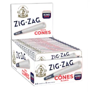 Zig Za | Pre-Rolled White King Size Cones | 3PK