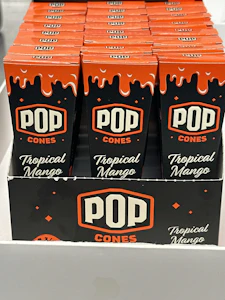 Pop  - POP 1 1/4 UNBLEACHED PRE ROLLED CONES