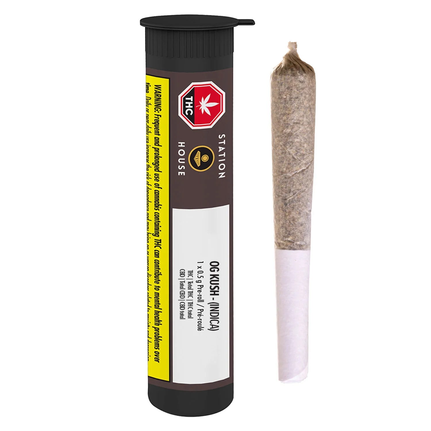 OG Kush 1 x 0.5g Pre-Roll by Station House