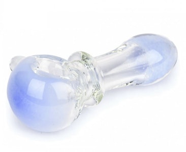 West Coast Gifts - 4" Pastel Fritter Hand Pipe - Periwinkle