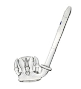 10" Marley Shandy's Claw Pipe - Clear