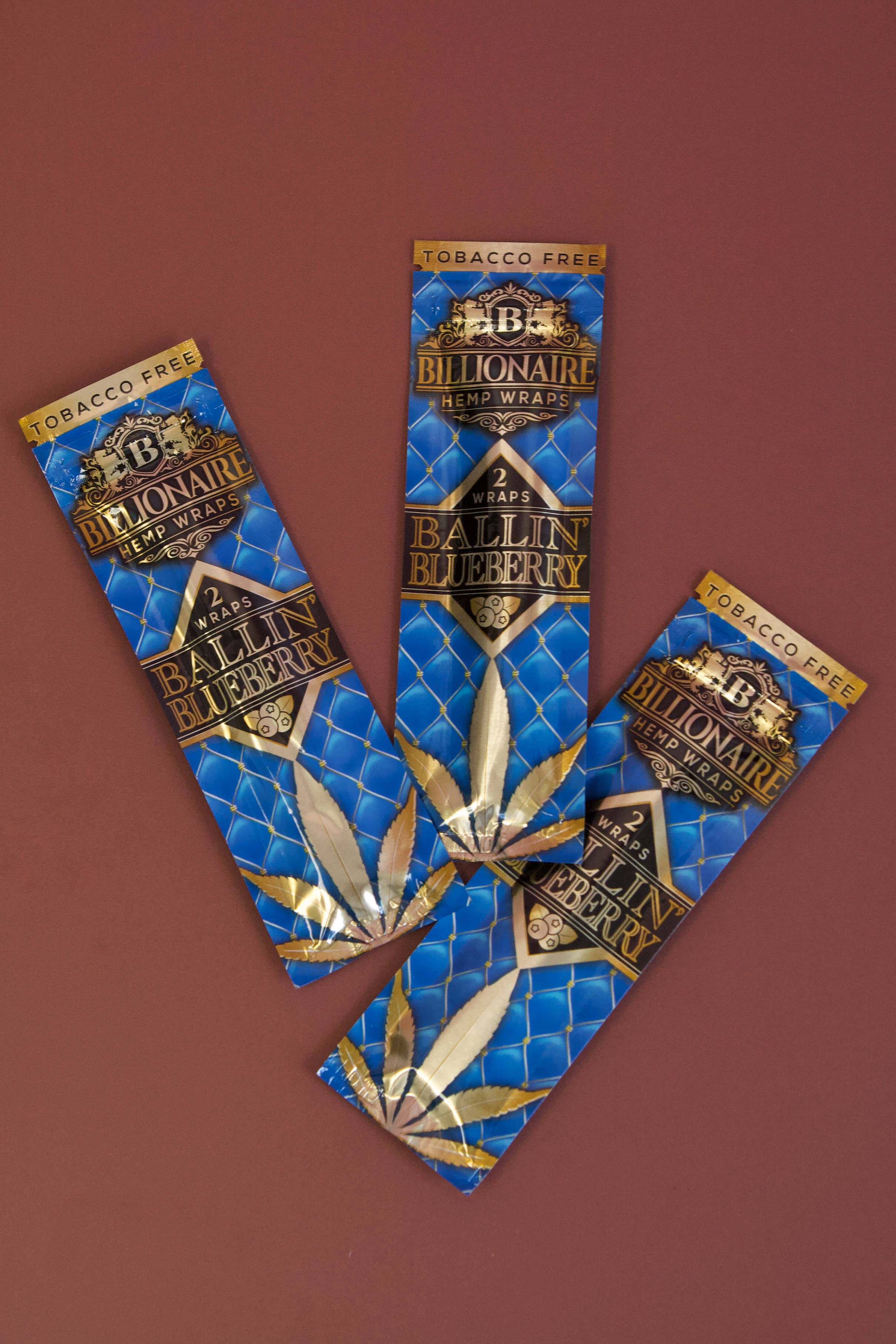 Billionaire Hemp Wraps - Blueberry