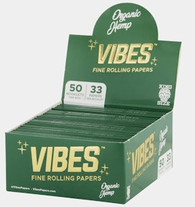 Vibes - Vibes - King Size Slim | Organic Hemp