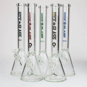 18" 9mm Nice Glass Beaker Bong