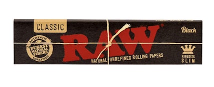 RAW - Black - Kingsize Slim