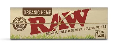 RAW - Organic Hemp - 1.25" Rolling Papers