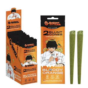 G-Rollz - G-Rollz 'Bloody Orange' 2x Terpene-infused Pre-rolled Hemp Cones