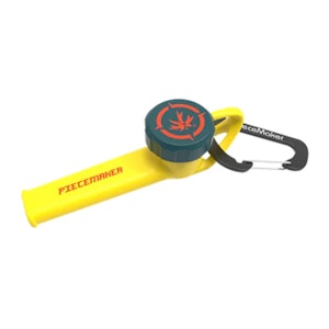 PieceMaker - PieceMaker - Karma Go! Pipe w/ Carabiner - Free Solo Yellow