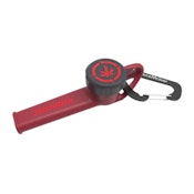 PieceMaker - Karma Go! Pipe w/ Carabiner - Redpoint Red