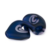 3.75" BUKOWSKI HAND PIPE BLUE