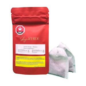 Shyra Verde - Lemon Ginger Tea Medium (Tea Bags x 2) - Shyra Verde