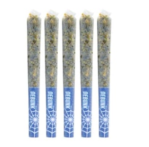 Debunk - BLUE WIDOW INDICA CRUSHED DIAMOND - 5 x 0.5g