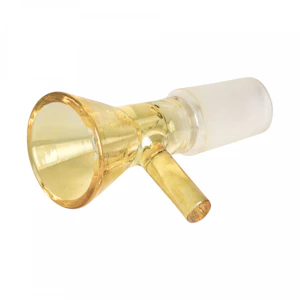 Red Eye Glass  - CONE 14MM BOWL / PULLOUT - COLOUR CHANGING