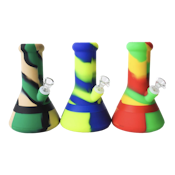 8" Silicone Beaker Bong