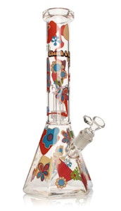 CHEECH & CHONG™ GLASS - 15" Power to the Flower Beaker Base Bong