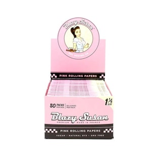 blazy susan - Blazy Susan | Pink 1 1/4 Rolling Papers