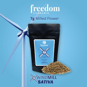 Freedom Cannabis - WindMill Sativa 7g - Milled Flower