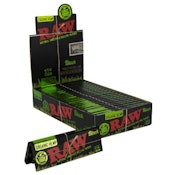 1 1/4 Black Organic Unrefined Artisan Papers