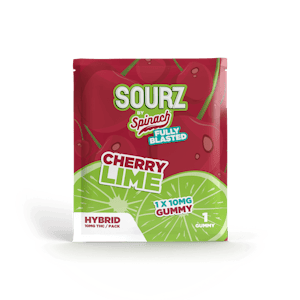 Spinach - 1 x 10mg - SOURZ by Spinach - Fully Blasted Cherry Lime Gummy