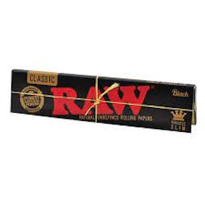 Raw - Raw Black King Size Rolling Papers (Raw)