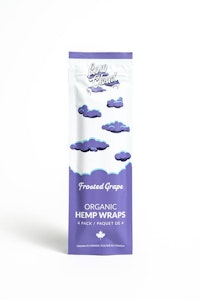 Low Cloud - Frosted Grape Organic 4pk Hemp Wraps (LowCloud)