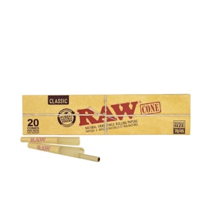Raw - Raw Classic Pre-rolled Cones Single Size