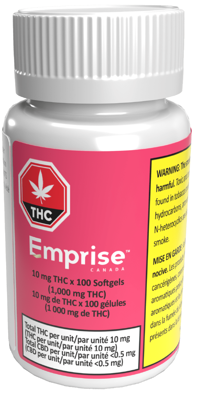 Emprise - THC:CBD Capsules 100x10:10 | 1000mg THC : 1000mg CBD