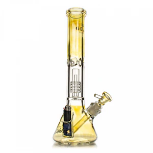 Gear Premium - 15.5" 7mm Thick Sidekick Dual Chamber Beaker Base Water Pipe (Colour Changing)