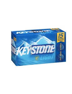 BDL - 15C KEYSTONE LIGHT 15X355ML