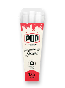 Pop Cones - Pop Cones - Ultra Thin 1 1/4 - Strawberry Jam - 6 Pop Cones