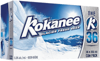 36C KOKANEE 36X355ML - 36C KOKANEE 36X355ML