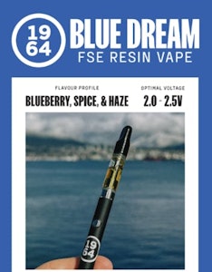1964 - Blue Dream FSE Resin 1g Prefilled Vape Cartridge