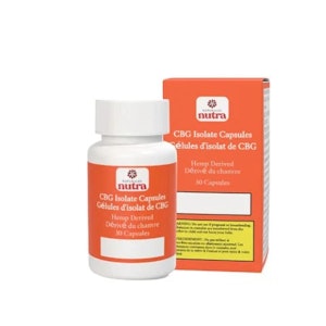 Naturally Nutra - CBG CAPSULES - 12