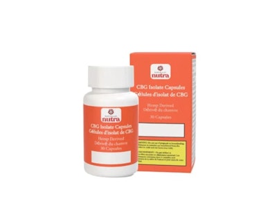 Naturally Nutra - CBG Capsules - 30mg x 30