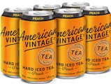 6C AMERICAN VINTAGE HARD PEACH ICED TEA 6X355ML