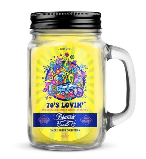 Yolo Cannabis - Managment Corp - BEAMER CANDLE 12OZ LEMON POUND CAKE Main Image