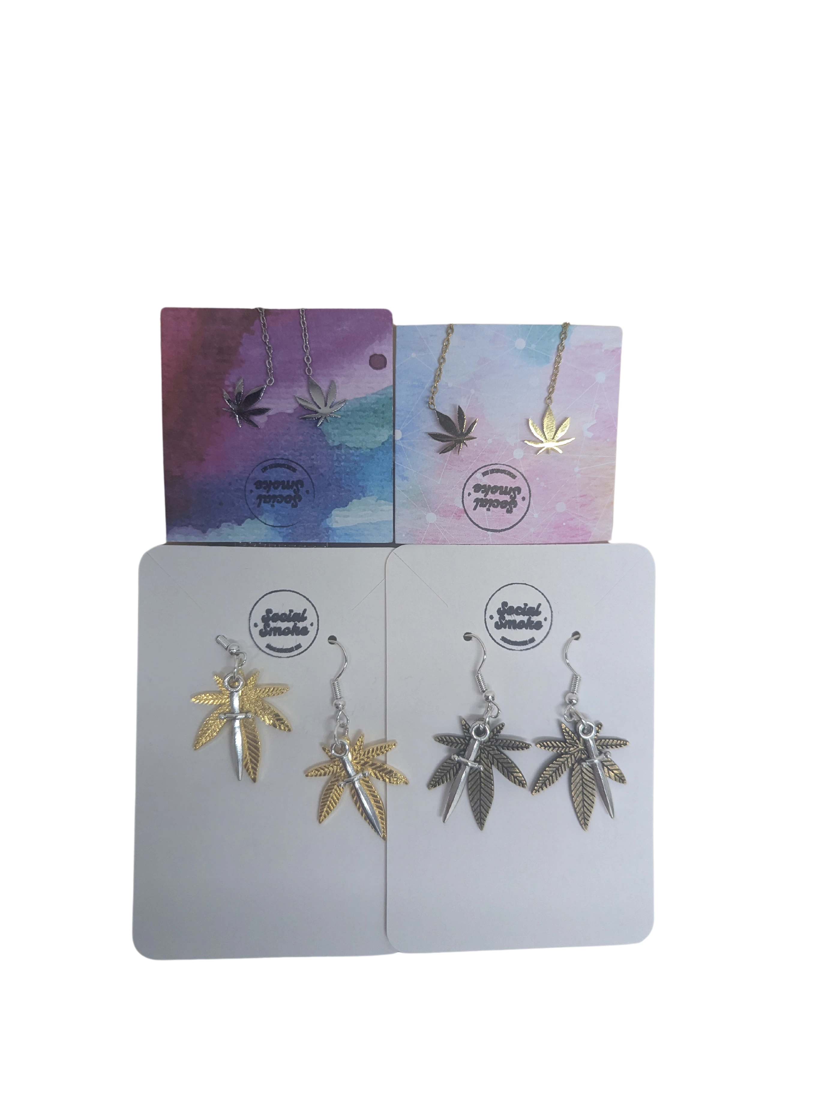 Social Smoke - Social Smoke Drop Earrings Main Image