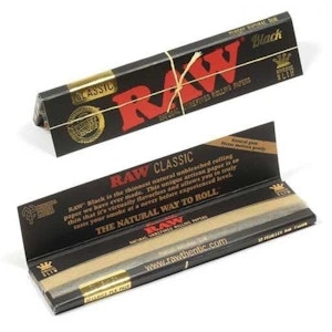 Raw - Raw Black King Size Rolling Papers