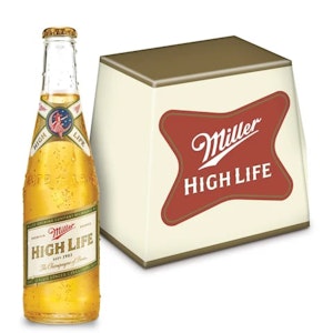 Molson - 12B MILLER HIGH LIFE MOLSON - 12B