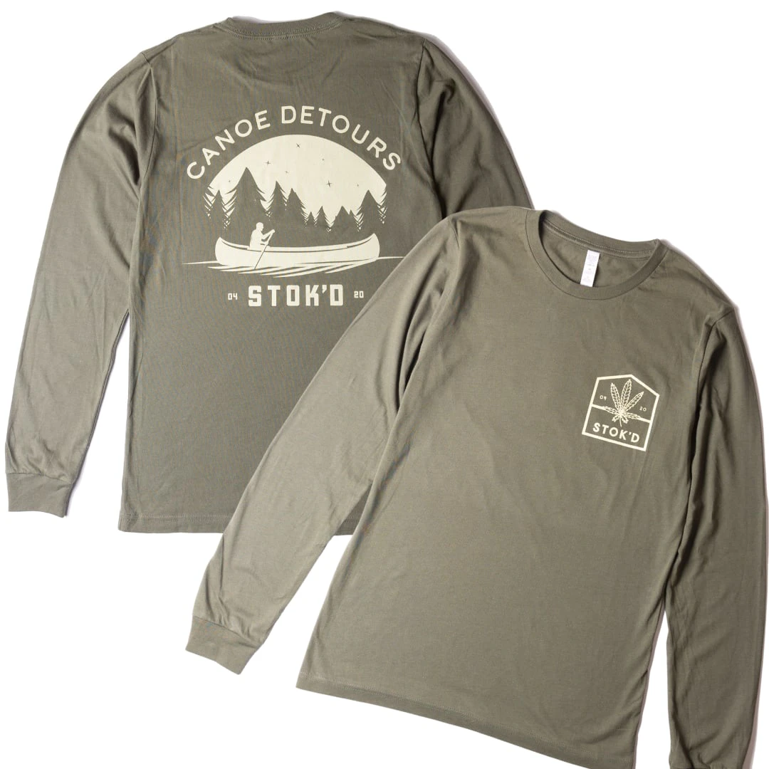 Stok'd - Stok'd | Long-sleeve Canoe Tours | Green - XXXLarge Main Image