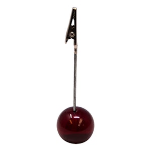 Maplecraft - Red Round Ball Roach Clip