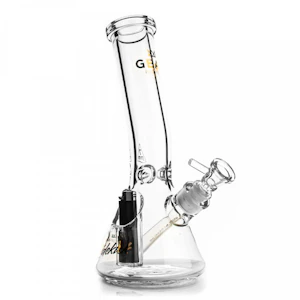 Gear Premium - Sidekick Laid Back Beaker Base Water Pipe (12" 7mm thick) / Gear Premium - Clear