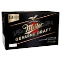 18B MILLER GENUINE DRAFT MOLSON - 18PK